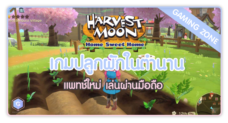 Harvest Moon : Home sweet Home ปลูกผัก แพทช์ใหม่ เล่นผ่านมือถือ